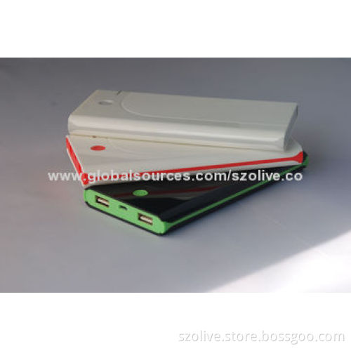 ABS plastic with polymer battery of 10,000mAh capacity